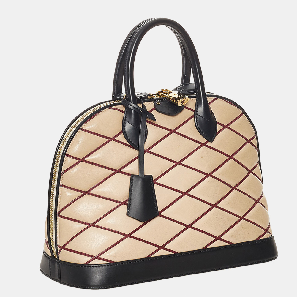 

Louis Vuitton Multicolor/White Alma Malletage Pm