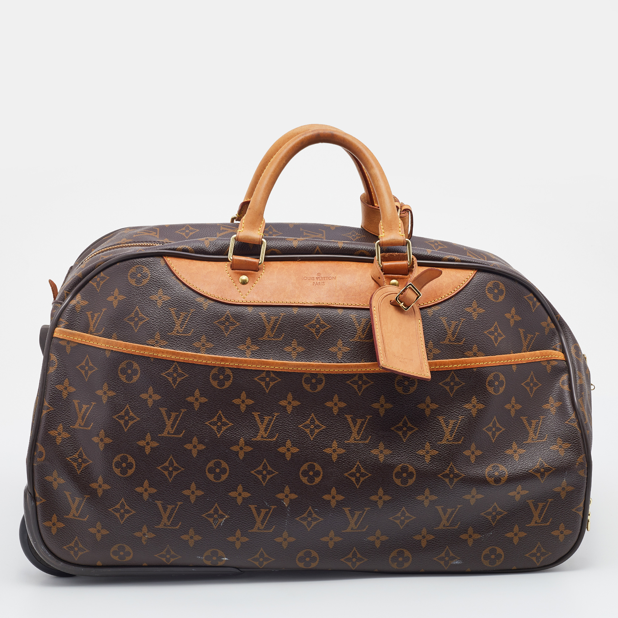 Pre Owned Louis Vuitton Monogram Canvas Eole 50 Luggage Bag