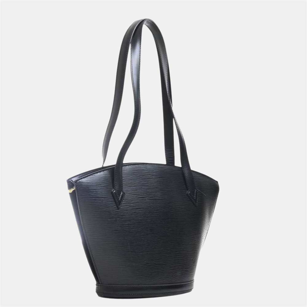 

Louis Vuitton Black Epi Saint Jacques PM Long Strap