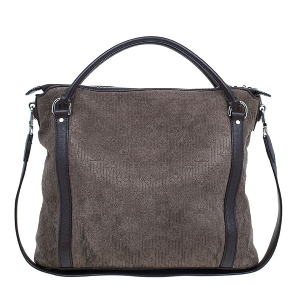 مملوكة مسبقًا Louis Vuitton Brown Suede Antheia Ixia PM