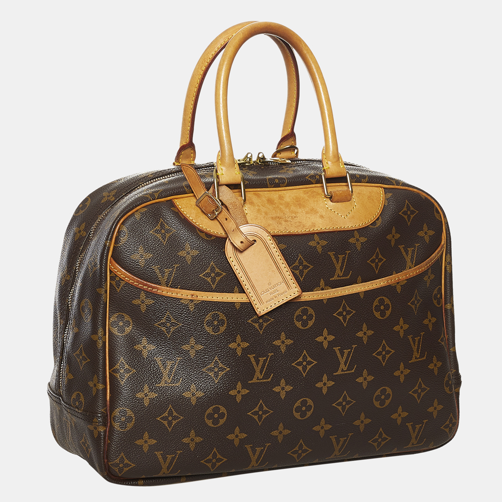 

Louis Vuitton Brown Monogram Deauville