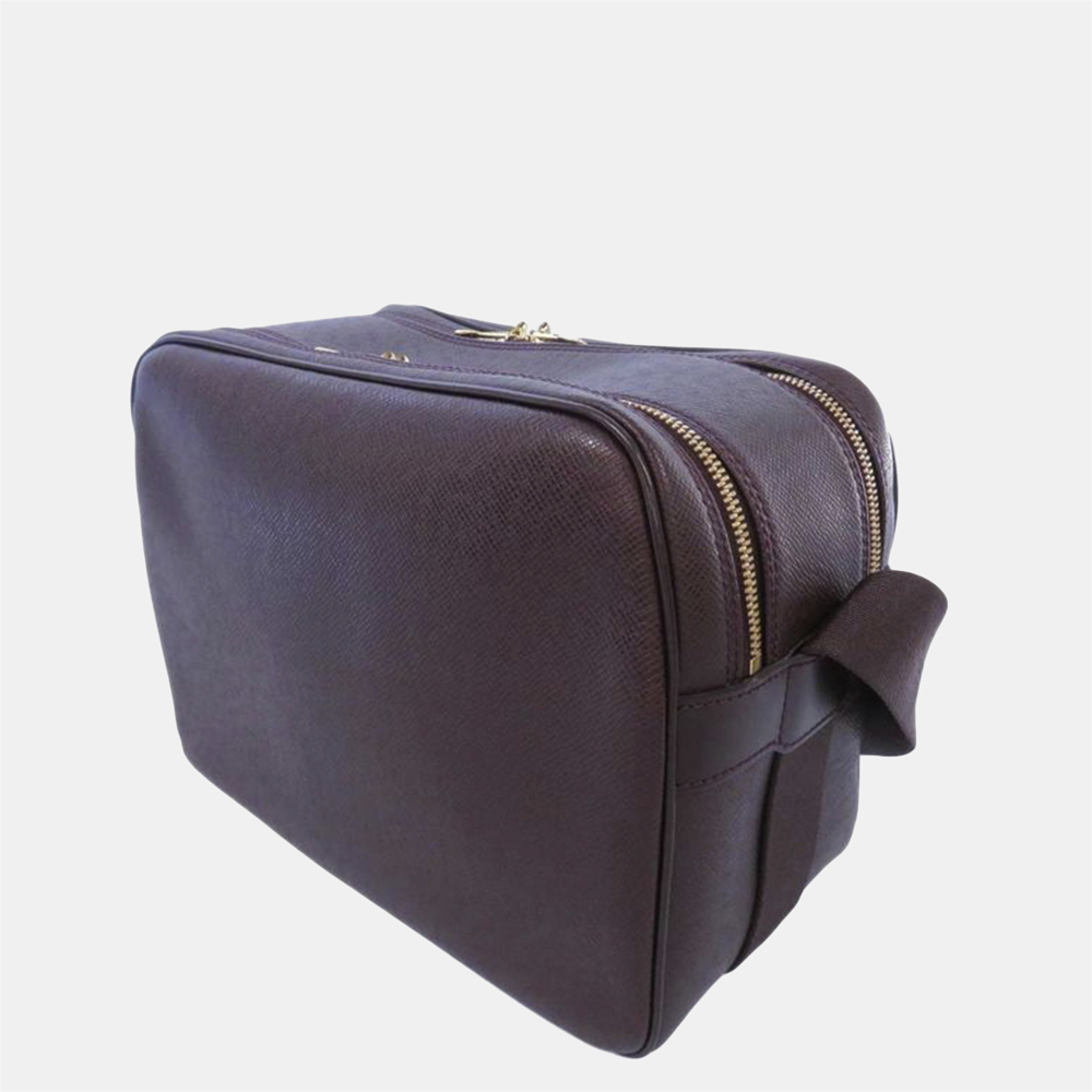

Louis Vuitton Purple Taiga Reporter PM