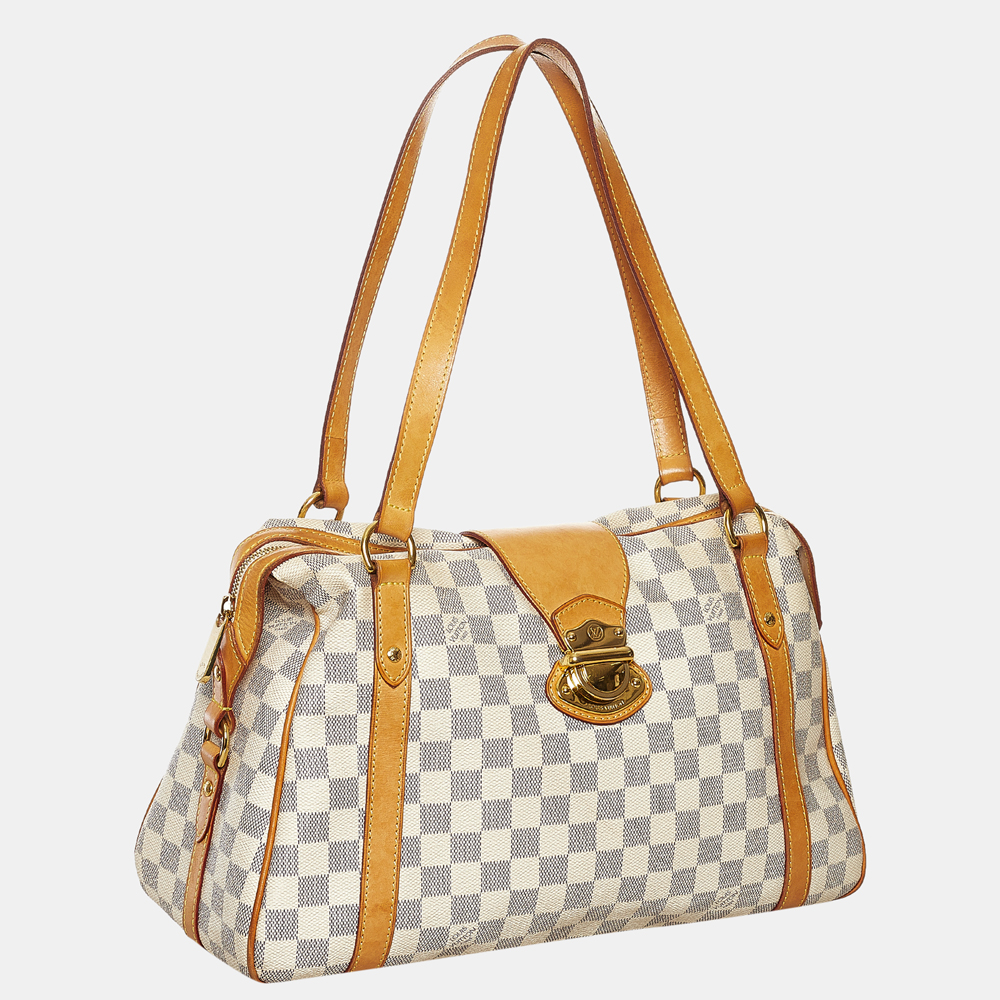 

Louis Vuitton Blue/White Damier Azur Stresa PM