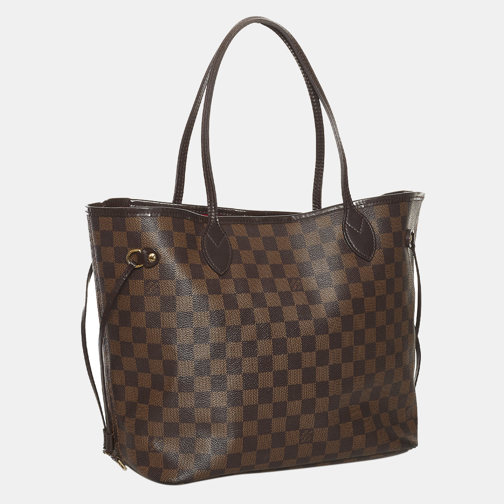 

Louis Vuitton Brown Damier Ebene Neverfull GM