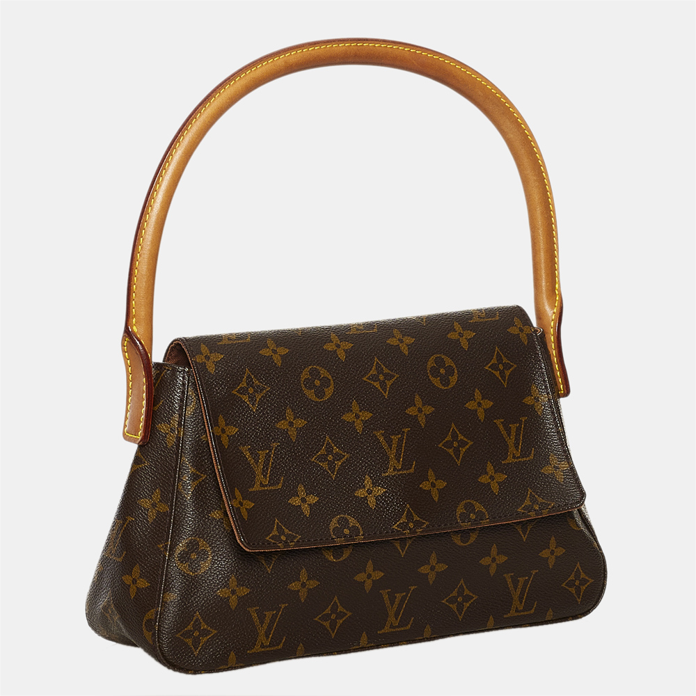 

Louis Vuitton Brown Monogram Looping Mini