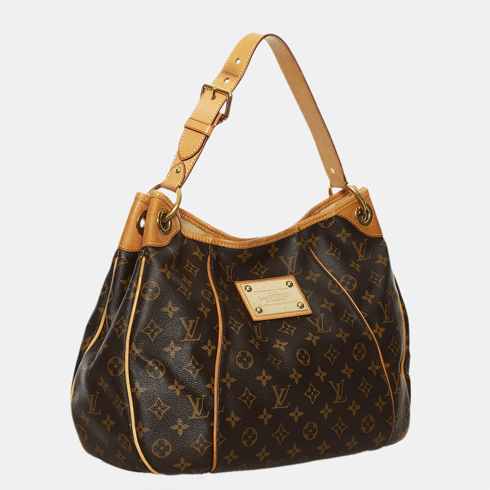 

Louis Vuitton Brown Monogram Galliera PM