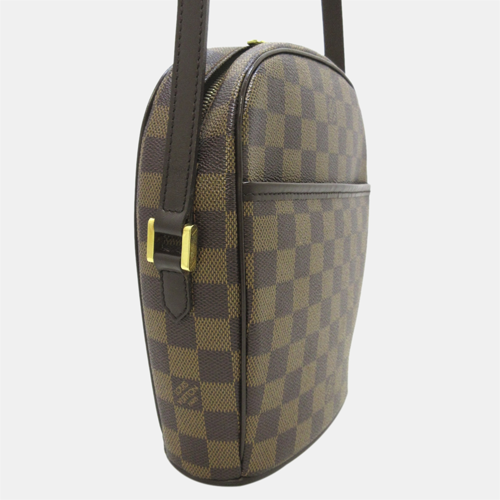 

Louis Vuitton Brown Damier Ebene Ipanema PM