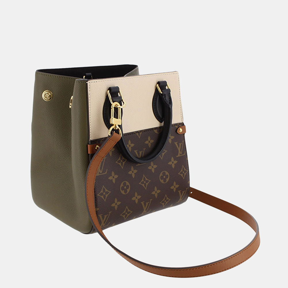 

Louis Vuitton Brown Monogram Fold Tote