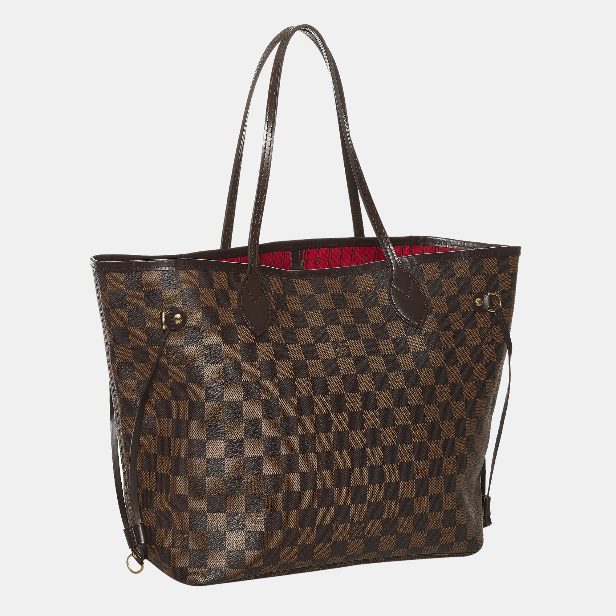 

Louis Vuitton Brown Damier Ebene Neverfull MM