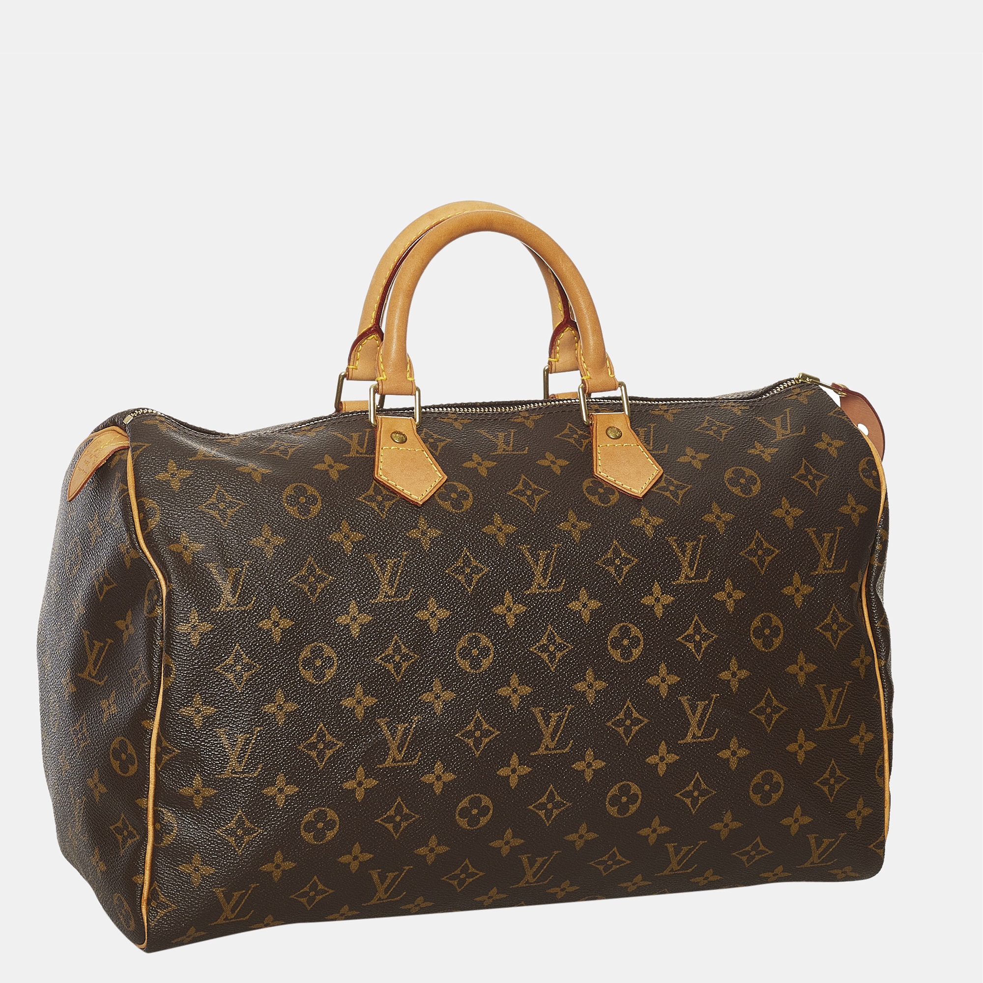 

Louis Vuitton Brown Monogram Speedy 40