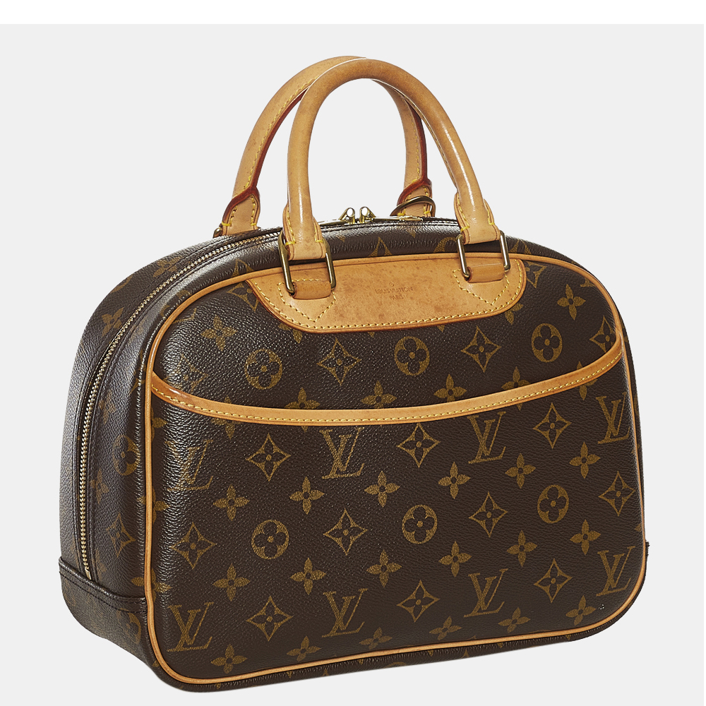 

Louis Vuitton Brown Monogram Trouville