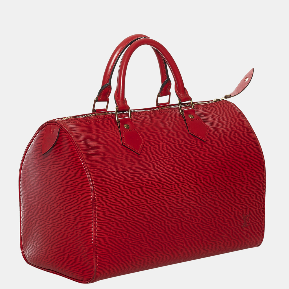 

Louis Vuitton Red Epi Speedy