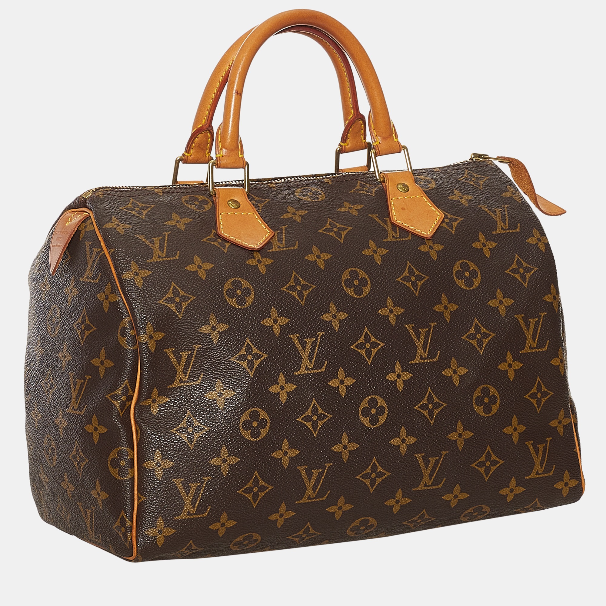 

Louis Vuitton Brown Monogram Speedy 30