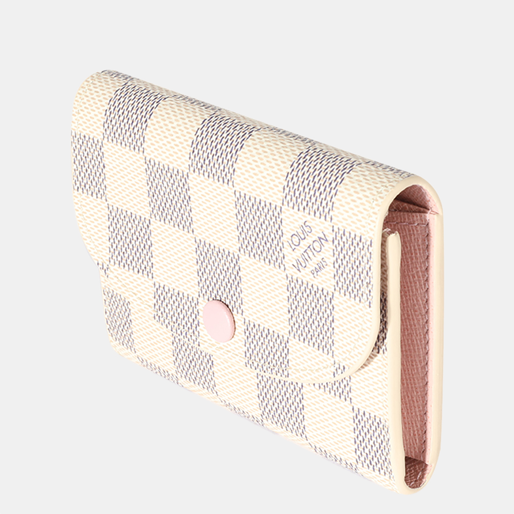 

Louis Vuitton Damier Azur Canvas Rosalie Wallet, Blue