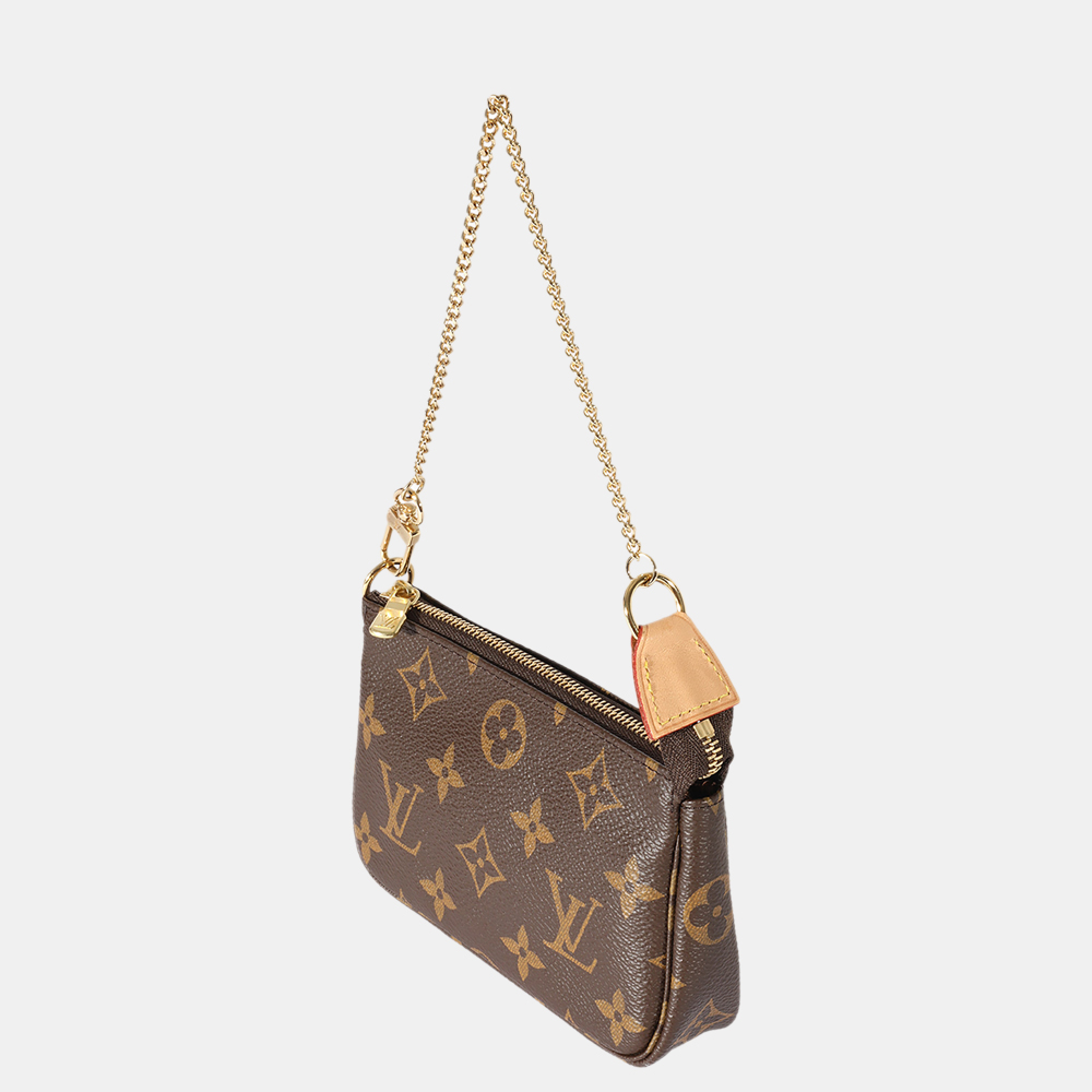 

Louis Vuitton Brown Monogram Canvas Mini Pochette Accessoires Bag