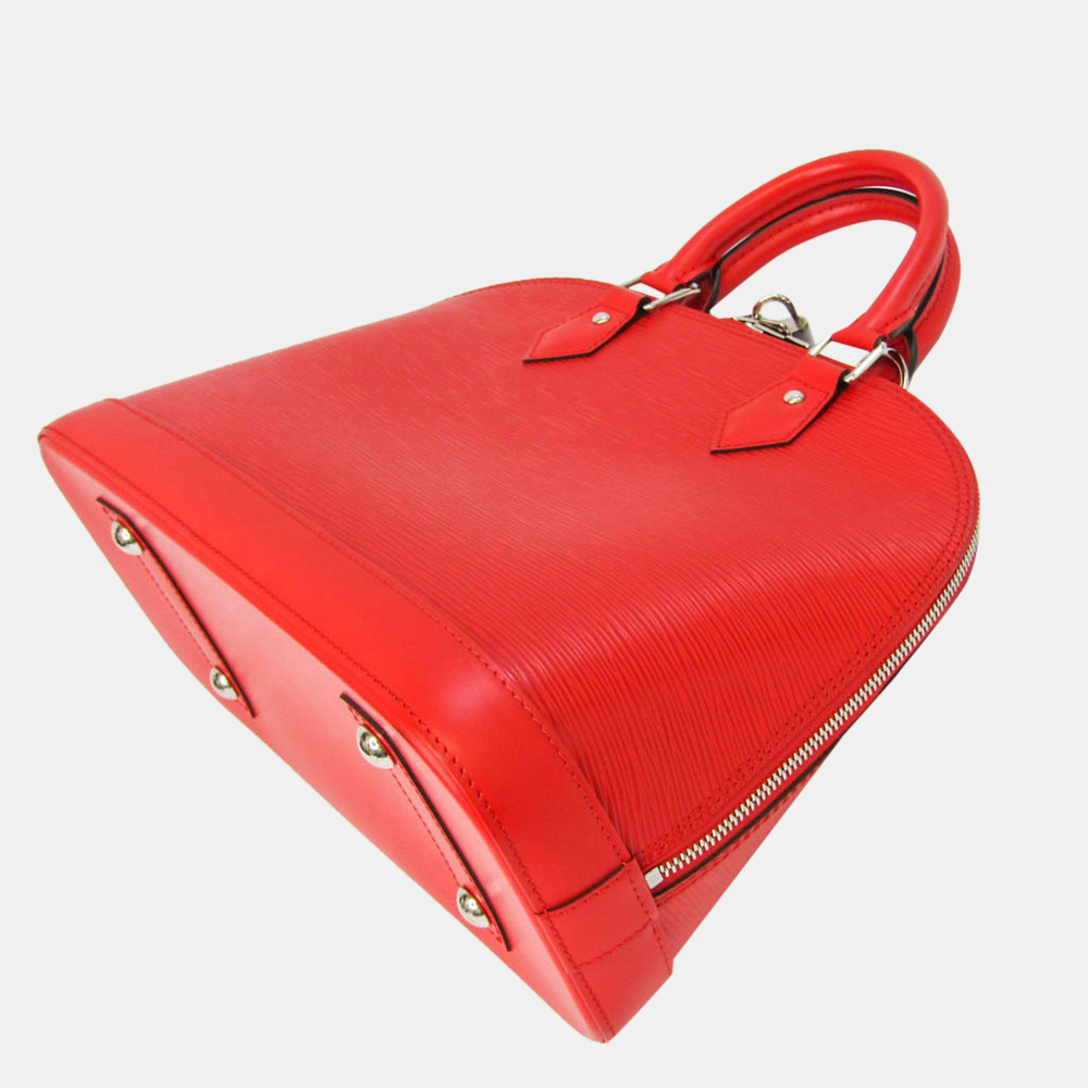 

Louis Vuitton Orange Epi Alma PM Bag