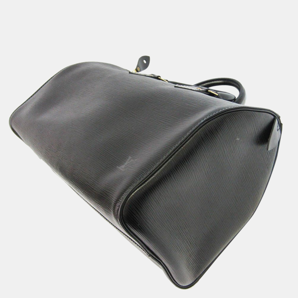 

Louis Vuitton Black Epi Leather Speedy 35 Bag