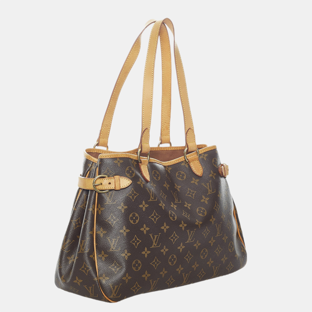 

Louis Vuitton Brown Monogram Batignolles Horizontal