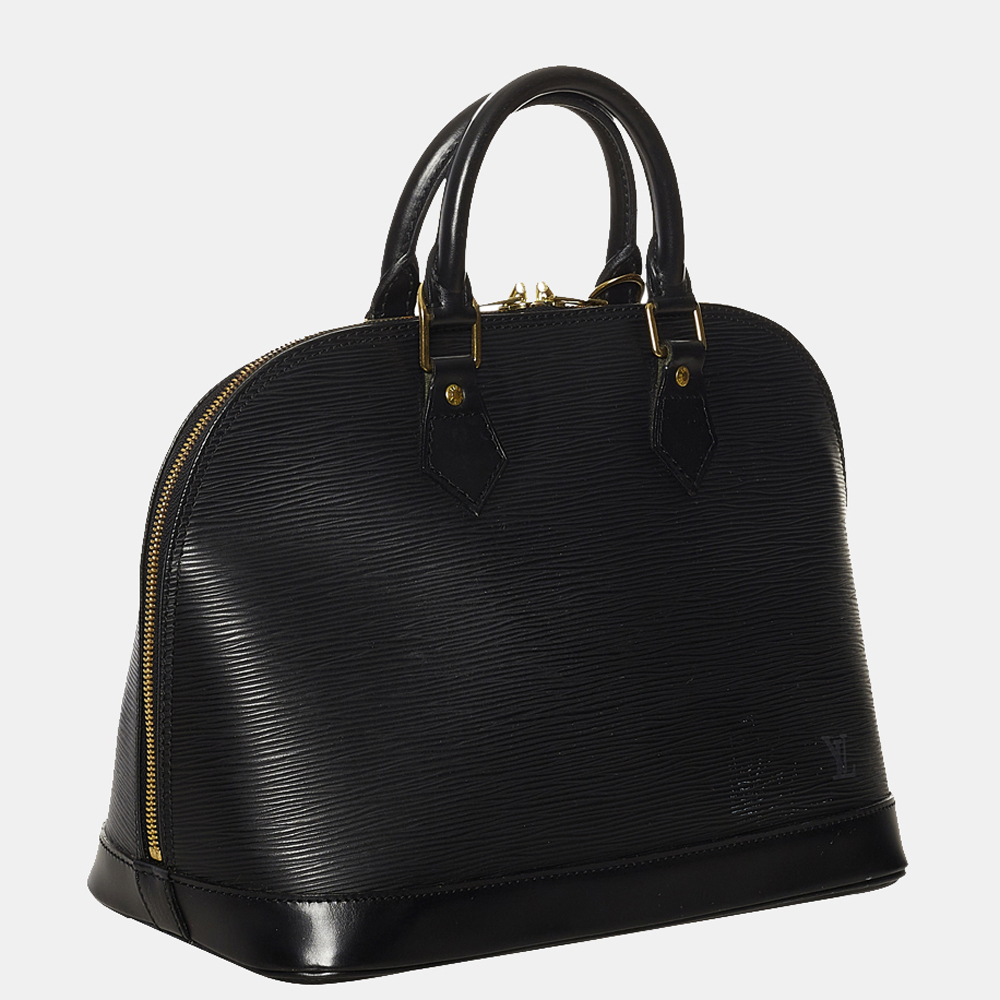 

Louis Vuitton Black Epi Alma PM