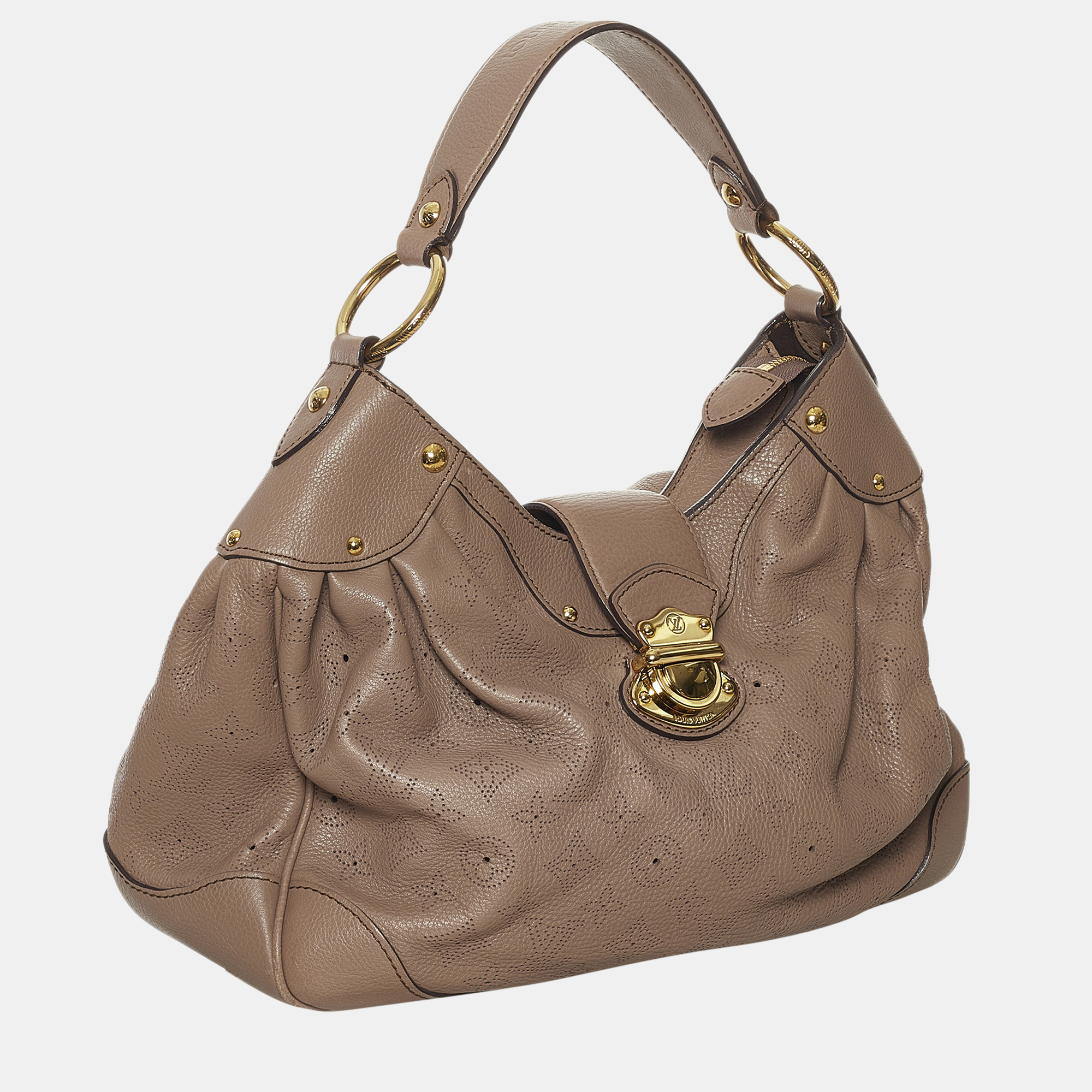 

Louis Vuitton Brown Mahina  Hobo