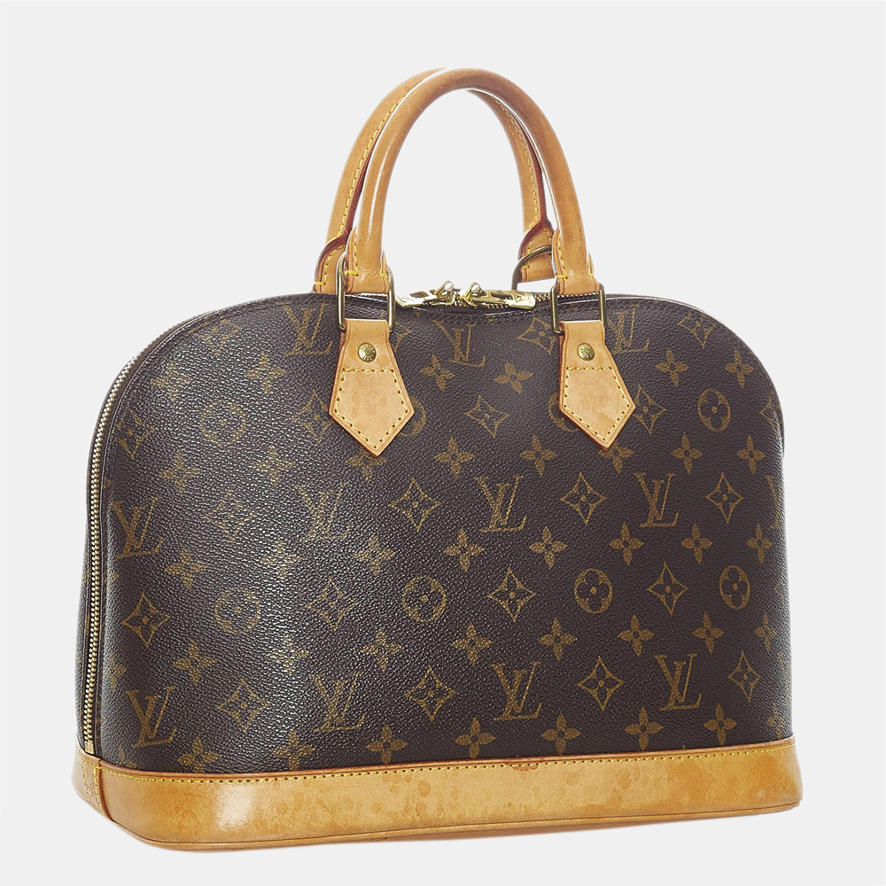 

Louis Vuitton Brown Monogram Alma PM