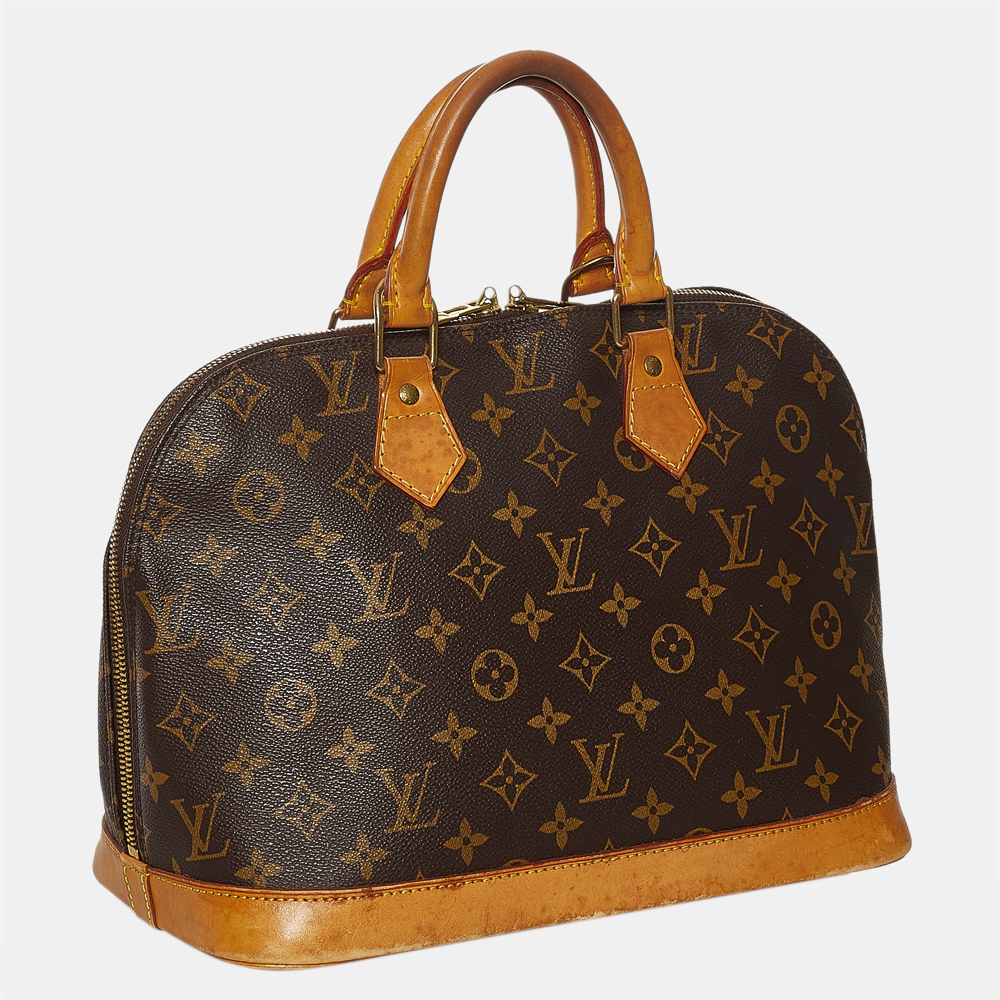 

Louis Vuitton Brown Monogram Alma