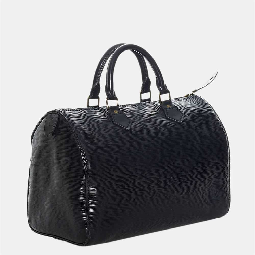 

Louis Vuitton Black Epi Speedy 35