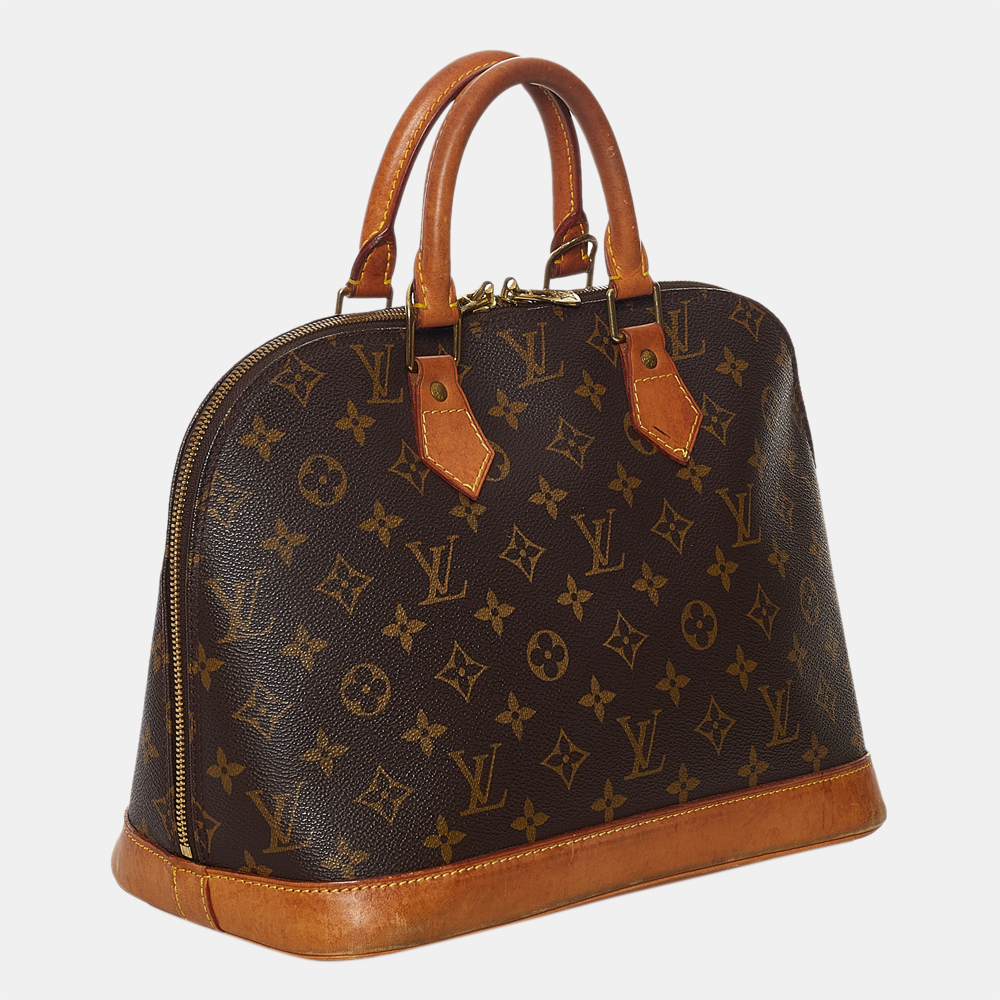

Louis Vuitton Brown Monogram Alma PM