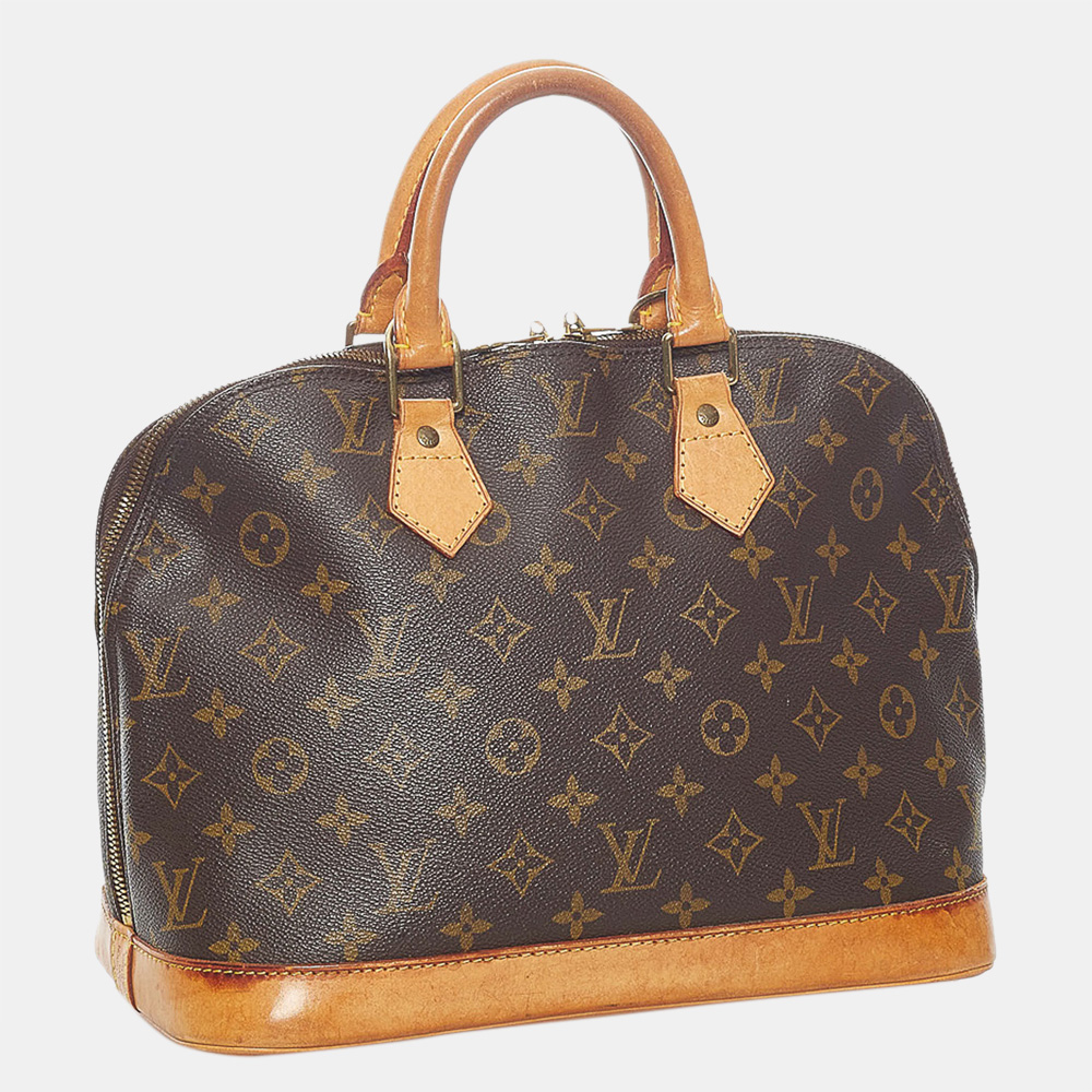 

Louis Vuitton Brown Monogram Alma PM