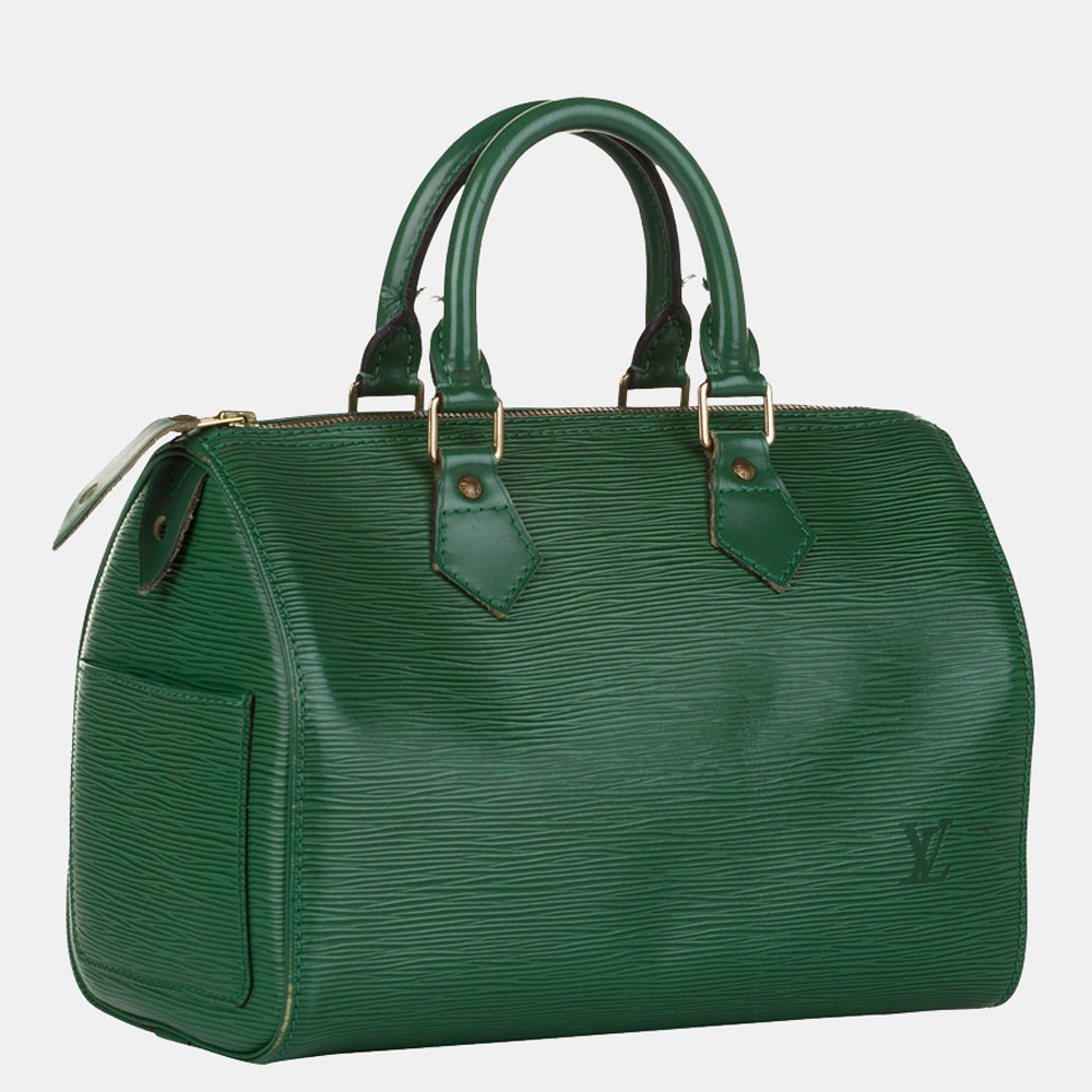 

Louis Vuitton Green Epi Speedy 30