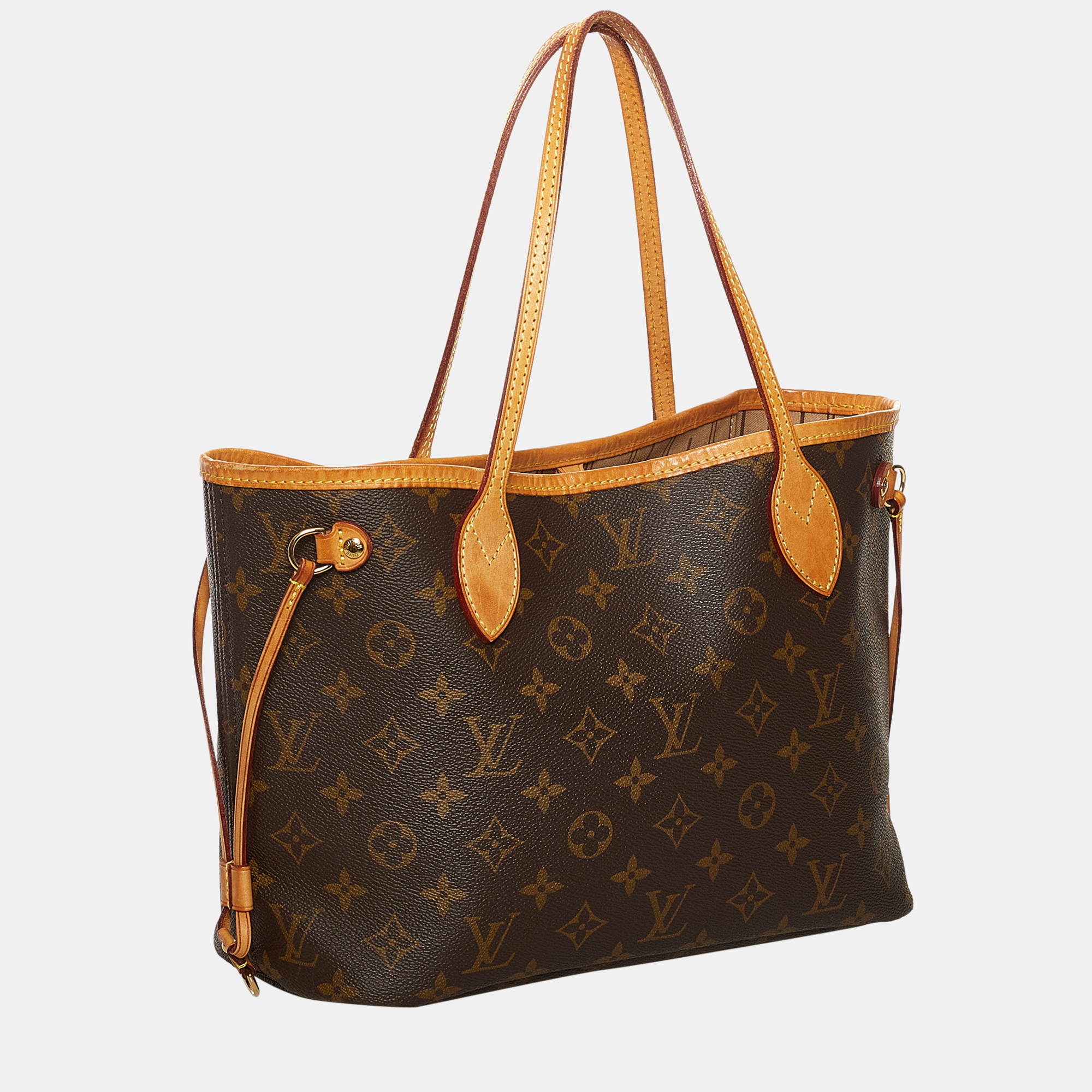 

Louis Vuitton Brown Monogram Neverfull PM