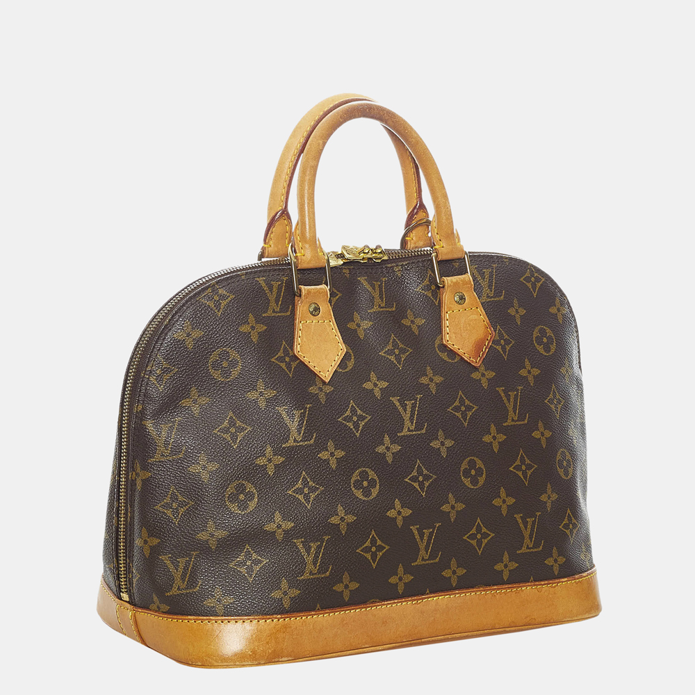 

Louis Vuitton Brown Monogram Alma PM