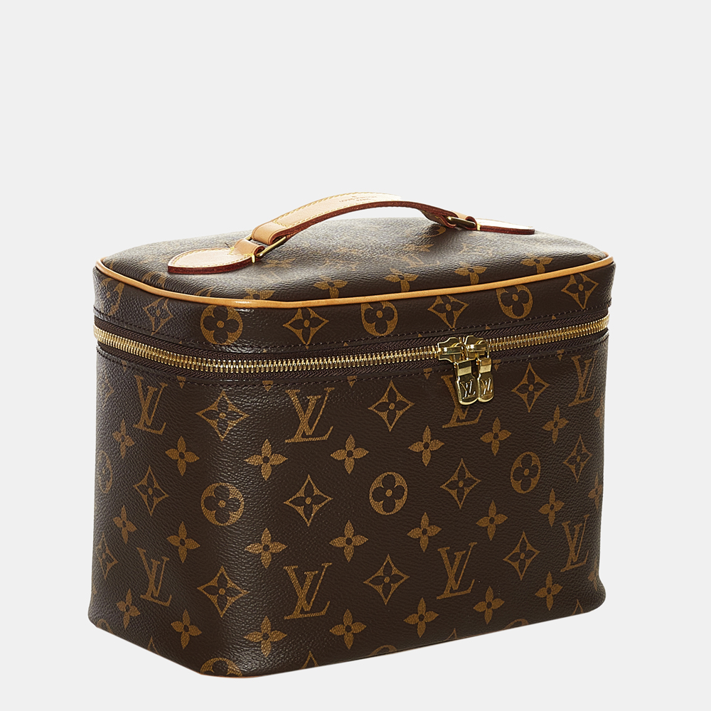 

Louis Vuitton Brown Monogram Nice BB Vanity Case