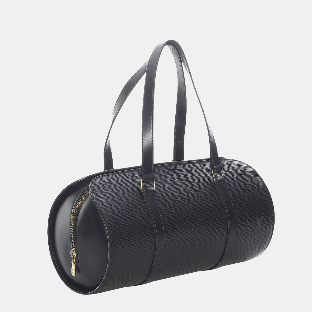 

Louis Vuitton Black Epi Soufflot