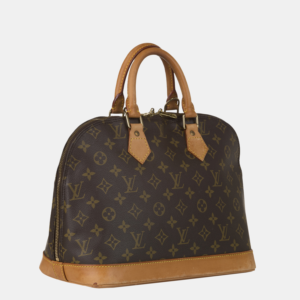 

Louis Vuitton Brown Monogram Alma PM
