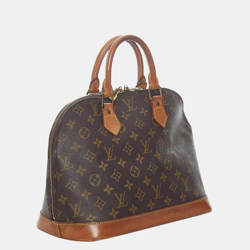 

Louis Vuitton Brown Monogram Alma PM