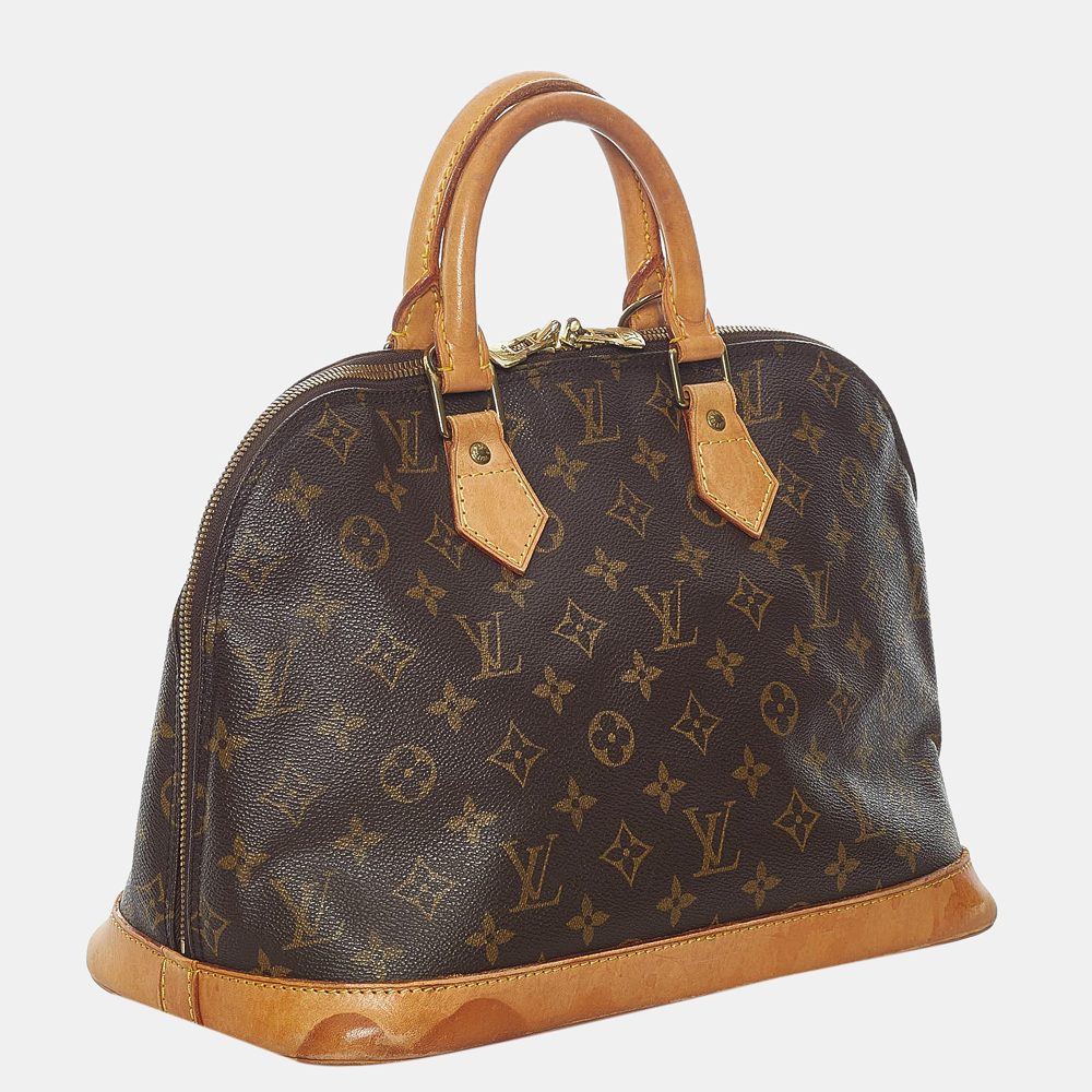 

Louis Vuitton Brown Monogram Alma PM