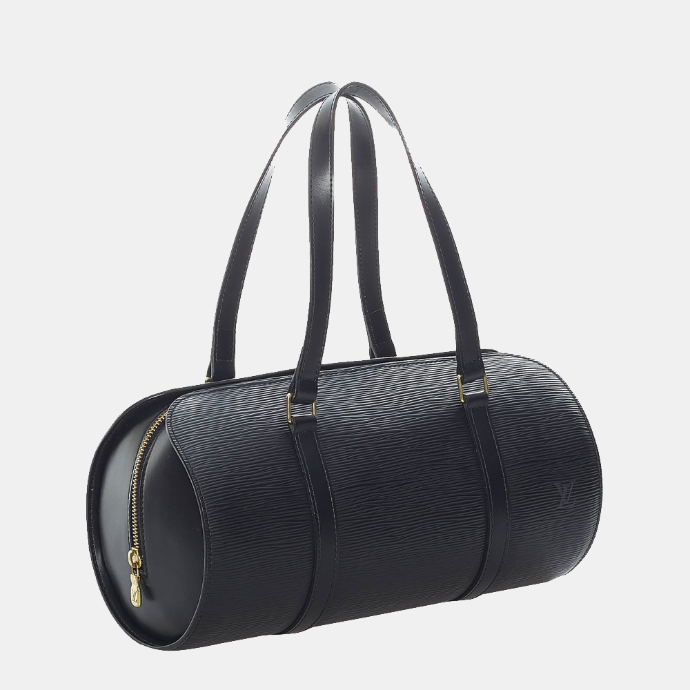 

Louis Vuitton Black Epi Soufflot