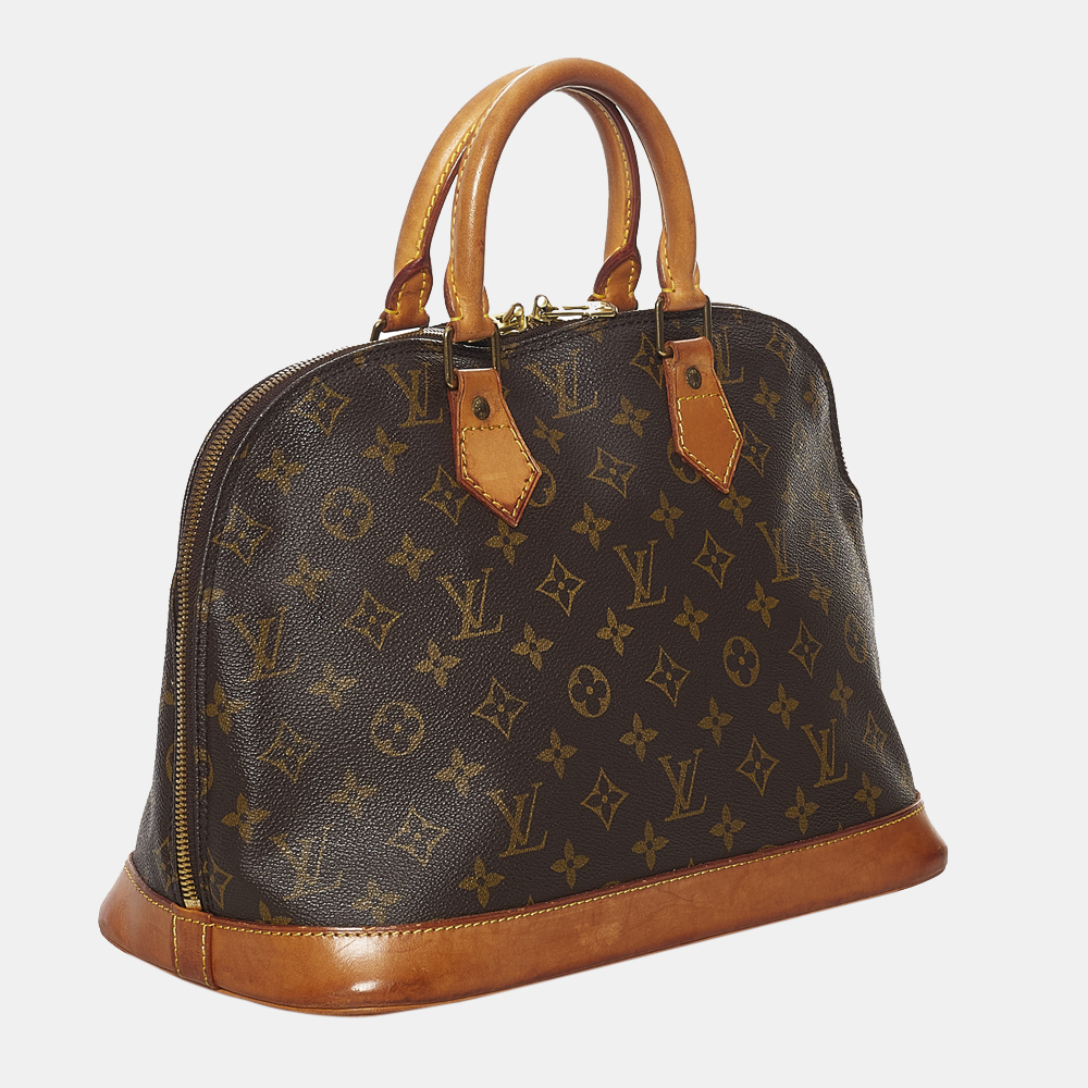 

Louis Vuitton Brown Monogram Alma PM