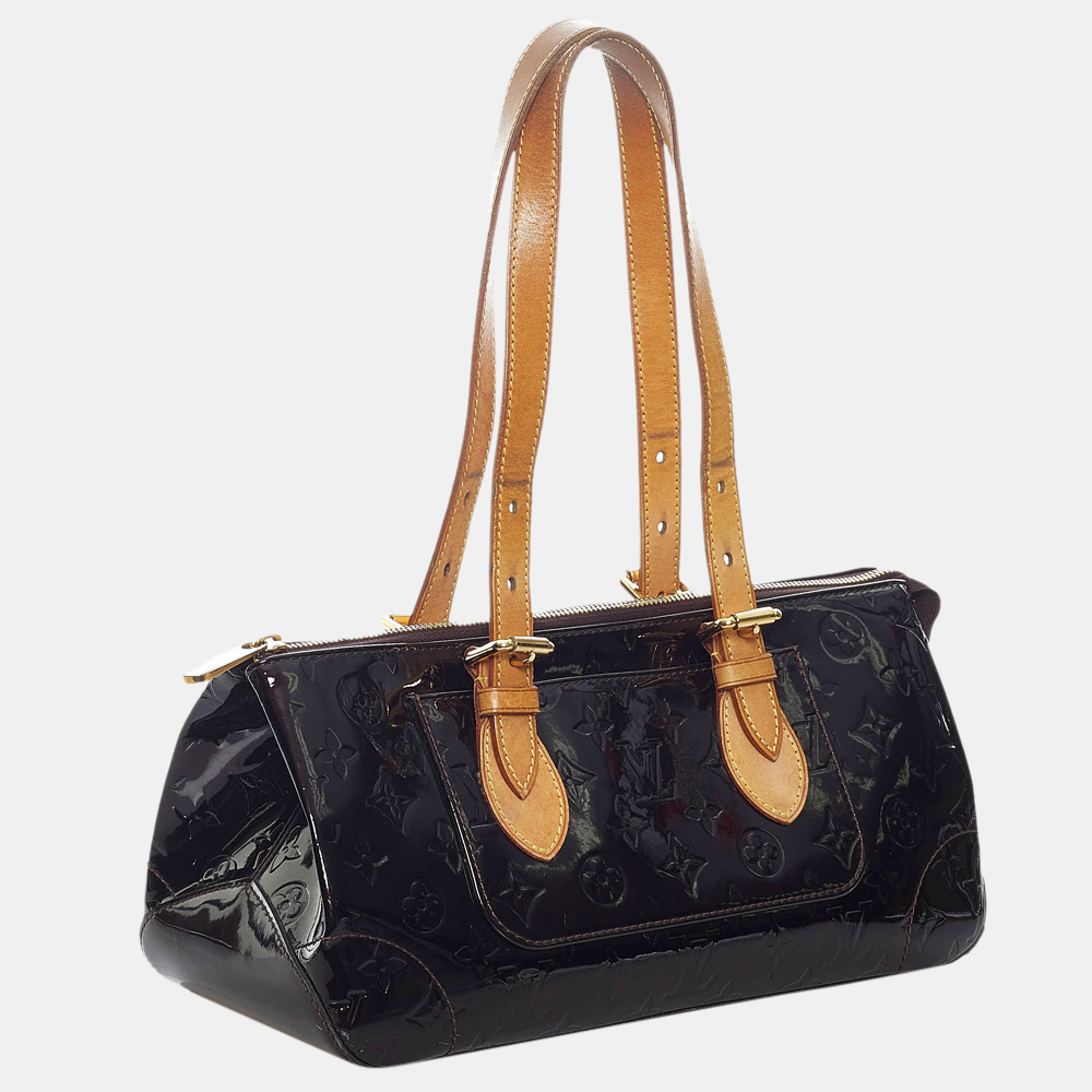 

Louis Vuitton Brown/Purple Vernis Rosewood