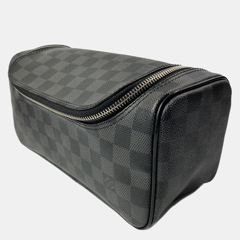 

Louis Vuitton Black Damier Graphite Toiletry Bag