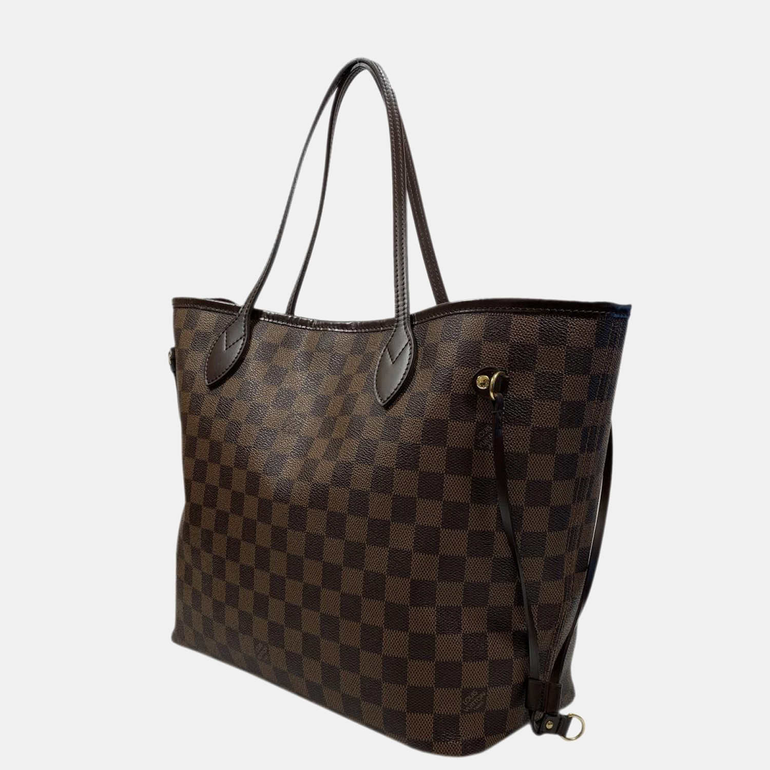 

Louis Vuitton Brown Damier Ebene Canvas Neverfull MM Tote Bag