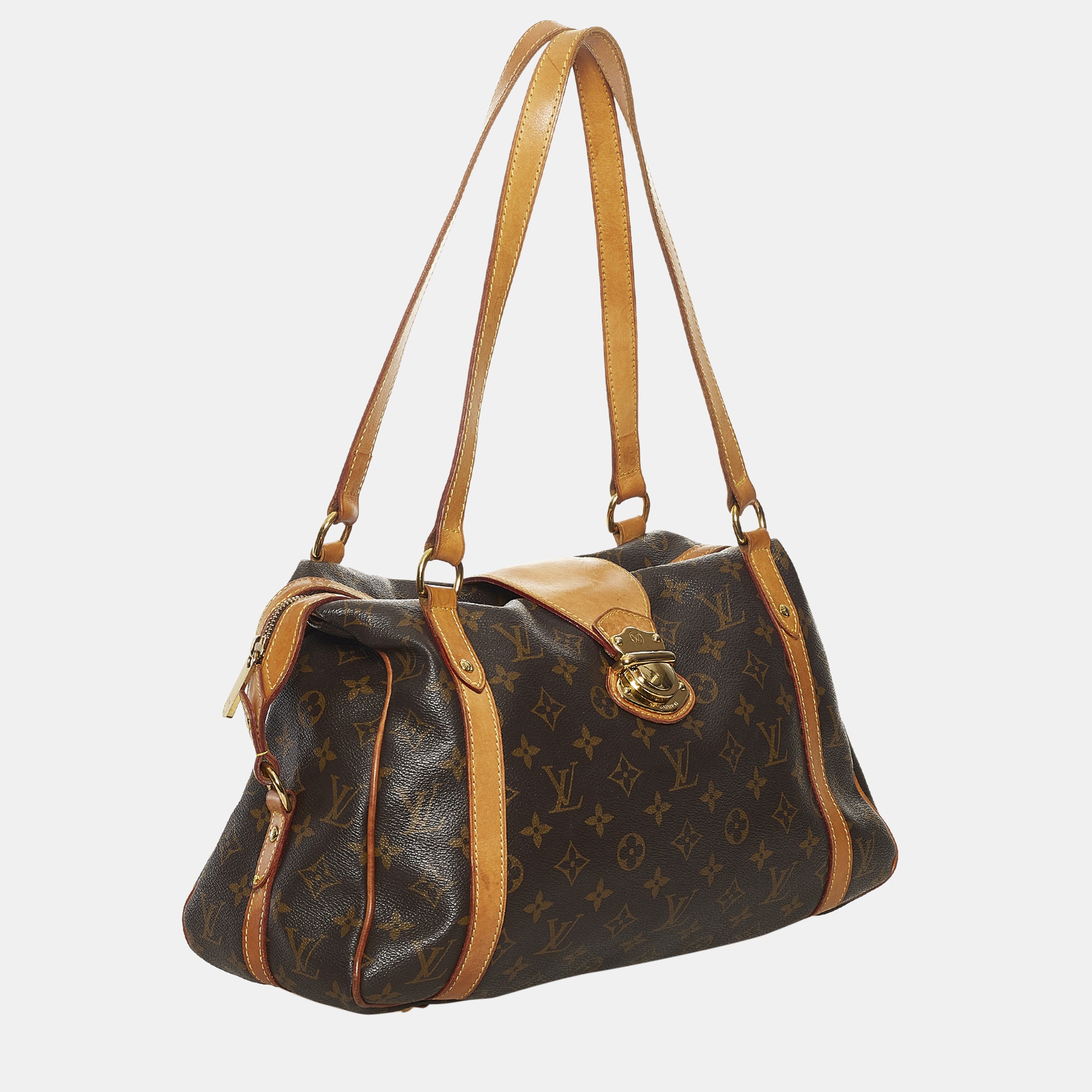 

Louis Vuitton Brown Monogram Stresa PM