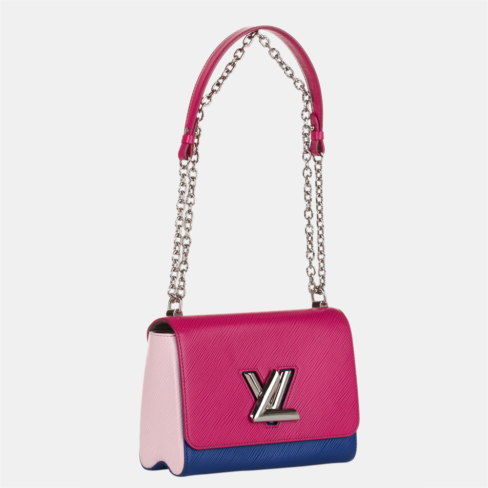 

Louis Vuitton Blue/Pink Epi Twist MM