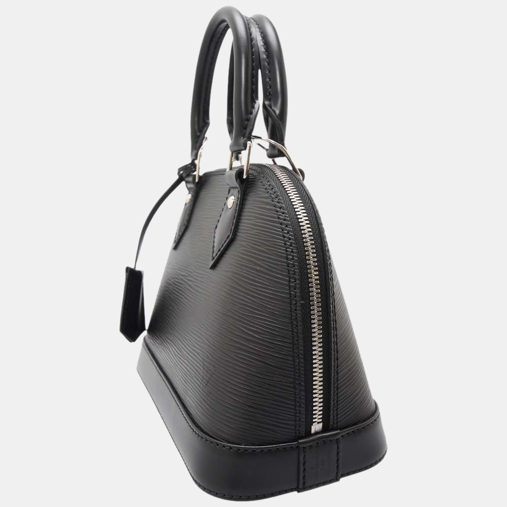 

Louis Vuitton Black Epi Leather Alma BB Bag