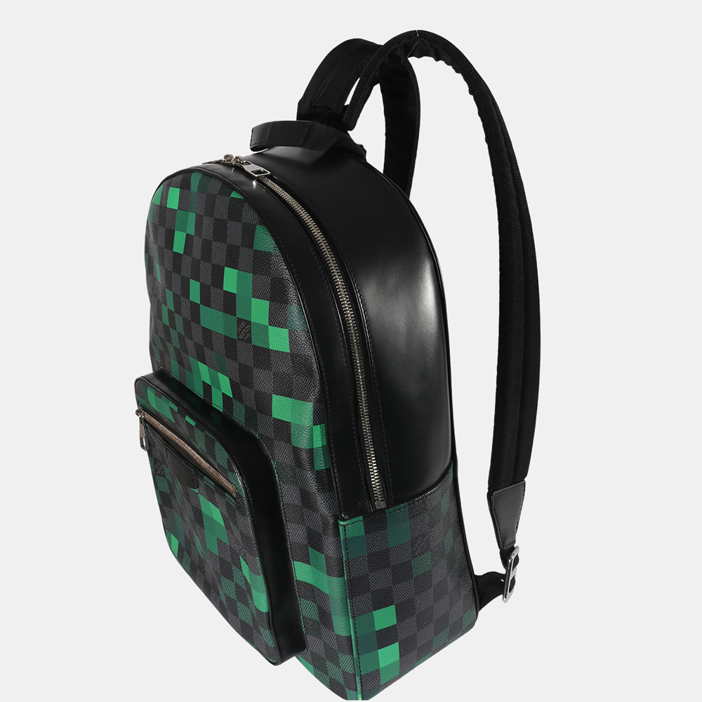 

Louis Vuitton Black/Green Damier Graphite Canvas Pixel Josh Backpack