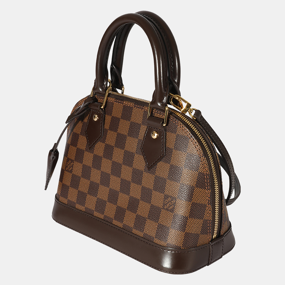 

Louis Vuitton Damier Ebene Alma BB Bag, Brown