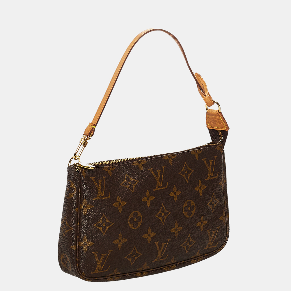 

Louis Vuitton Brown Monogram Pochette Accessories