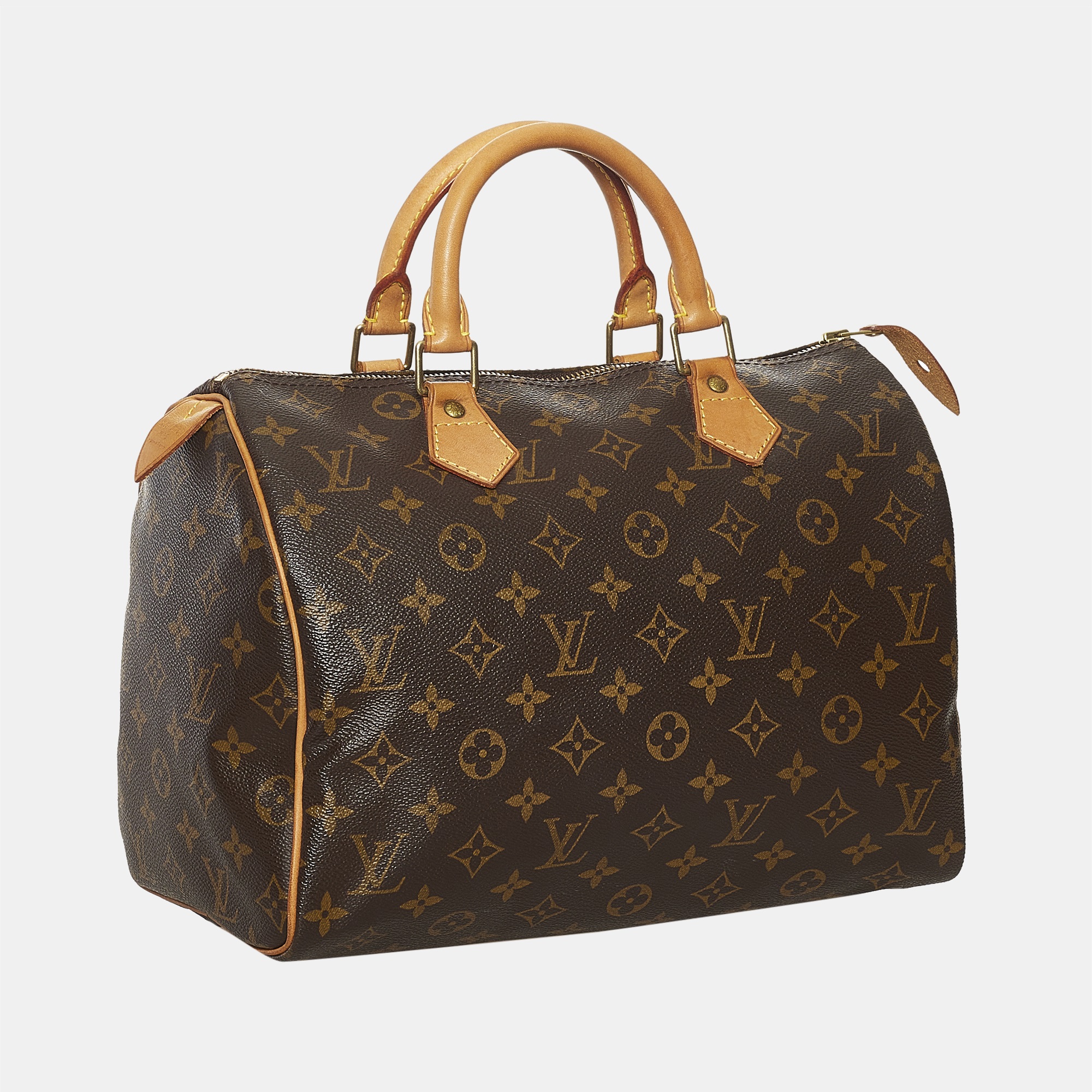 

Louis Vuitton Brown Monogram Speedy 30