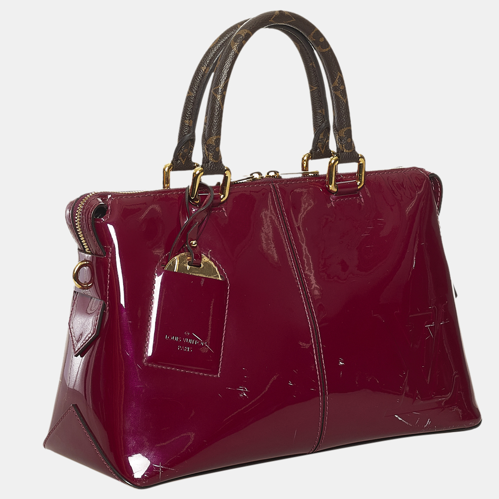 

Louis Vuitton Purple Vernis Miroir Satchel